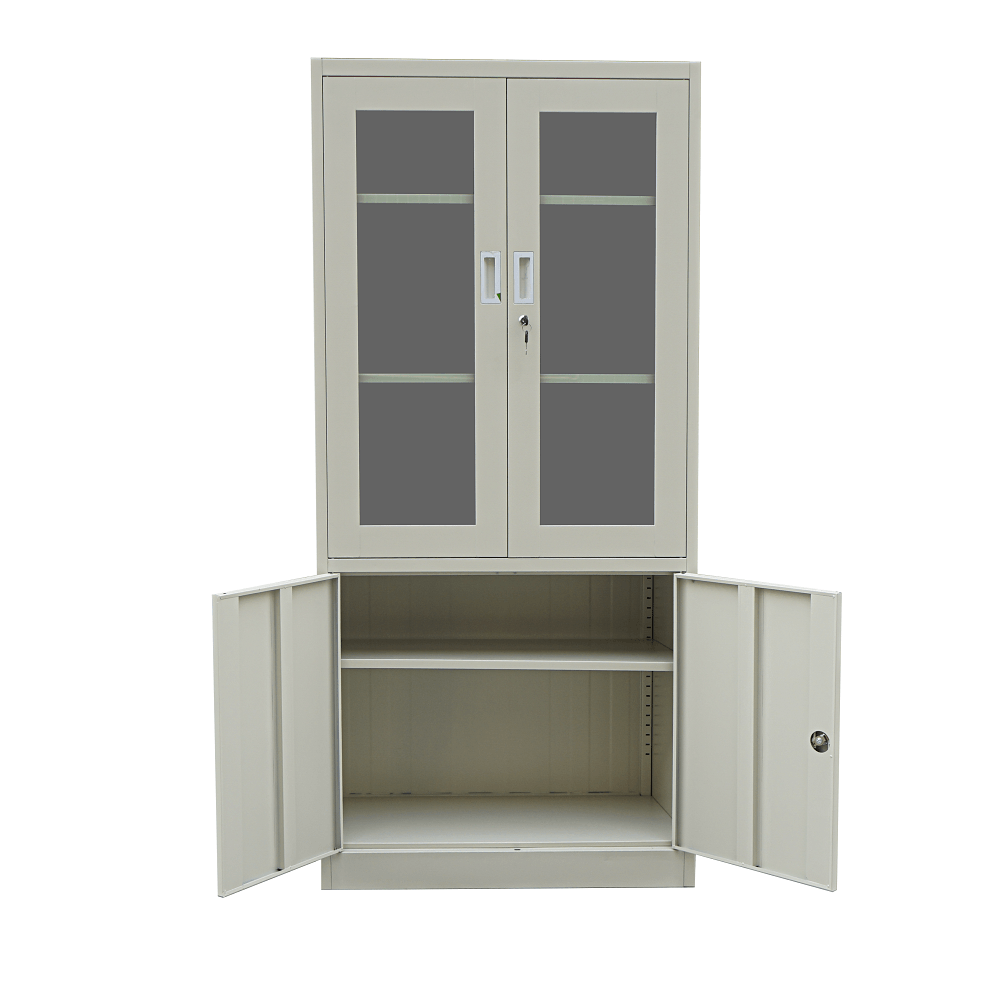 File Cupboard Storage Height 1850mm Stainless Steel Office Filing Brand Handbags Display Beautiful Wood Makeup Shelf Cabinet - Image 3
