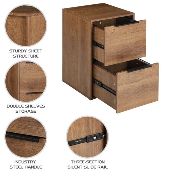 Wooden Filing Cabinet 10