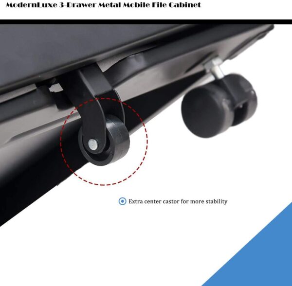 Black Mobile Cabinet 1