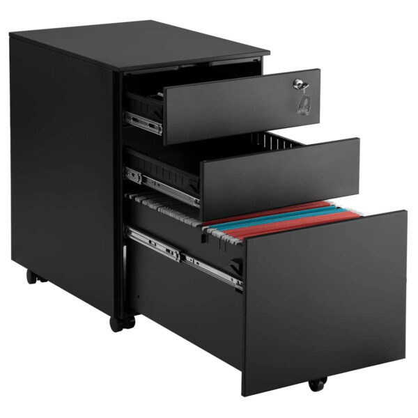 Black Mobile Cabinet 3