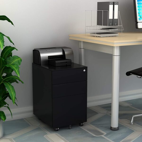 Black Mobile Cabinet 8