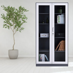 Glass Door Storage Cabinet 2