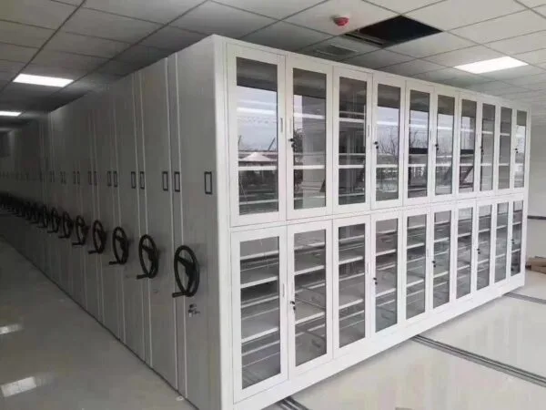 Mobile Compactor Storage Archive Filing Cabinet Mobile Shelving Dense Cabinet Rack Mobile Shelves Shelving System for Office - Image 2