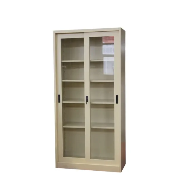 Glass Door Office Cupboard