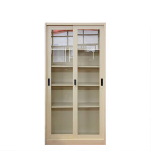 Glass Door Office Cupboard