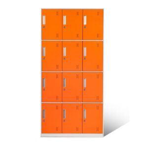 12 Door Metal Locker