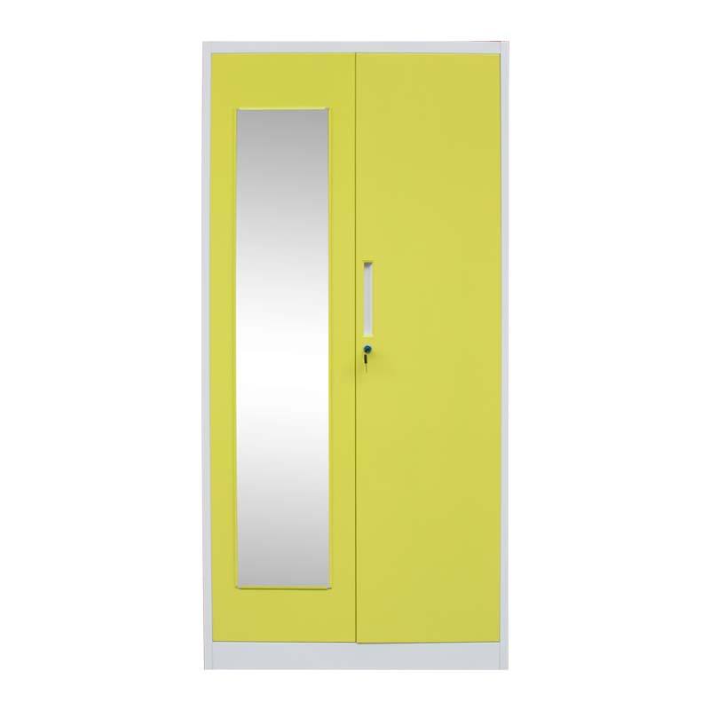 2 Door Steel Closet locker Yellow