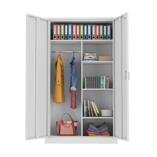 2 Door Steel Wardrobe Locker