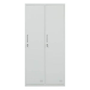 2 Door Steel Wardrobe Locker