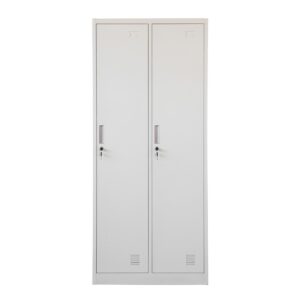 2 Door Steel Wardrobe Locker