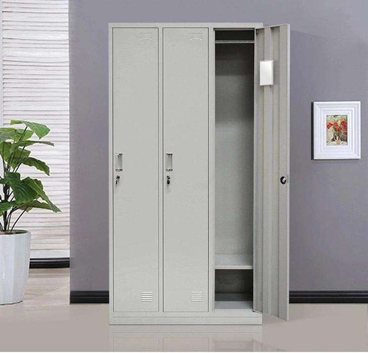 3 Door Staff Steel Locker