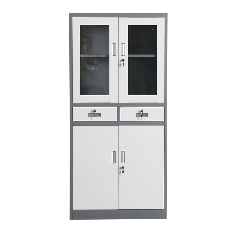 4 Door Tall Storage Metal Cabinet
