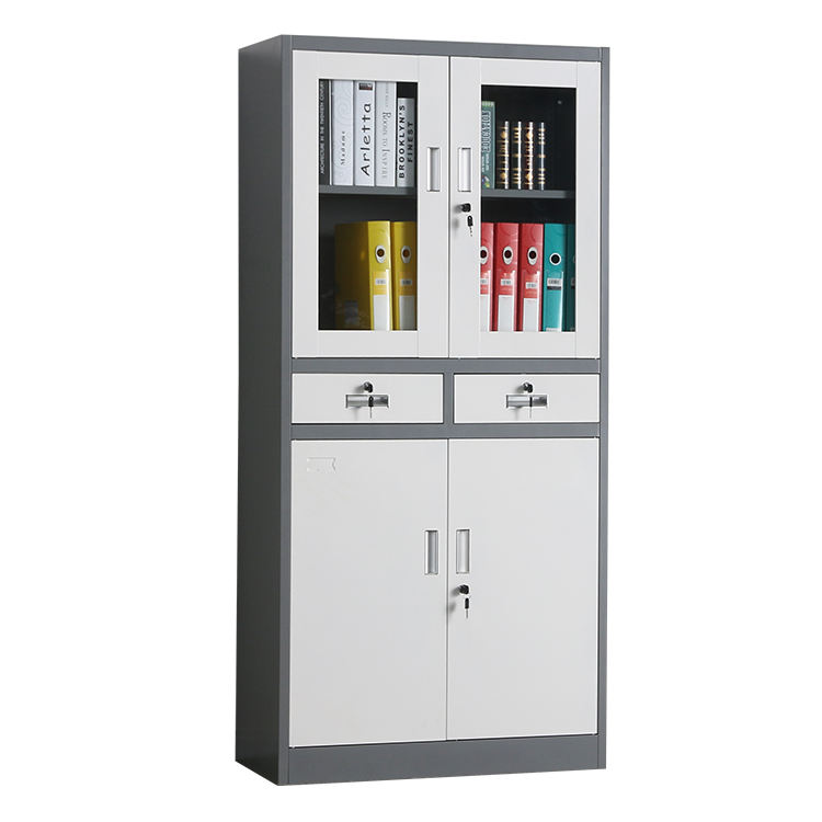 4 Door Tall Storage Metal Cabinet - Image 2