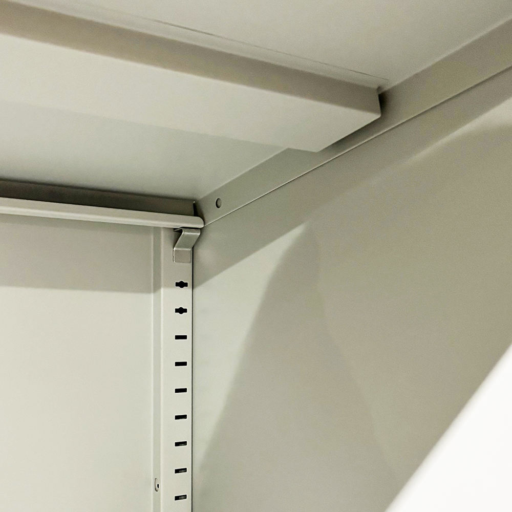 Glass Metal Door Office File Cabinet - Image 4