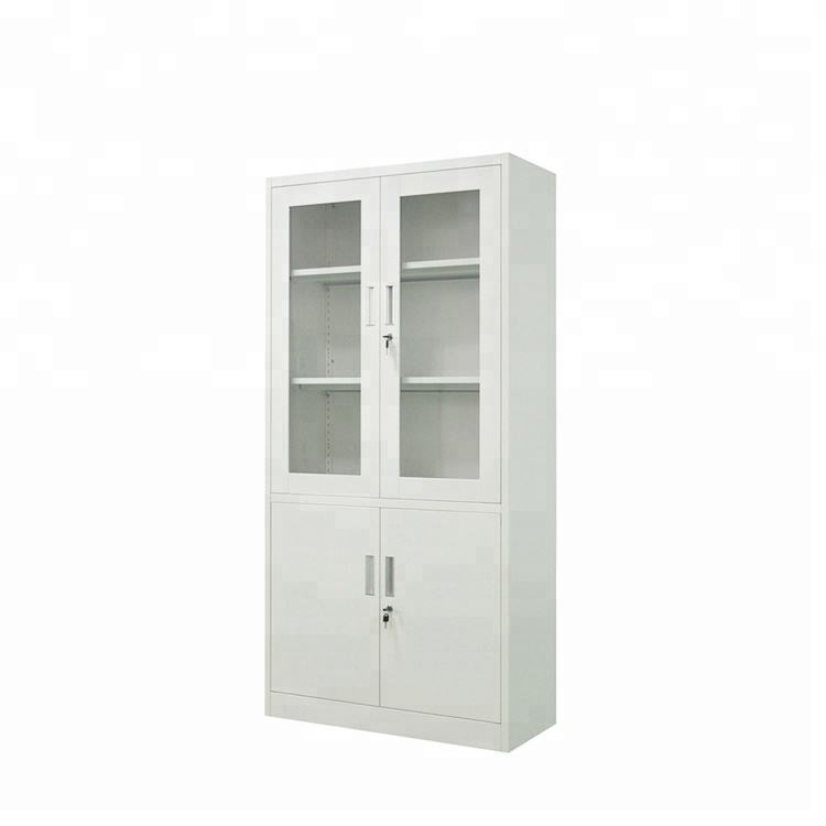 Glass Steel Door Office File Cabinet
