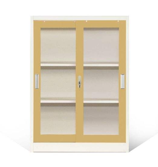 Half Height Sliding Door Steel Storage Cabinet - Image 3