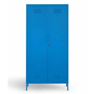 Home 2-Door Metal Wardrobe