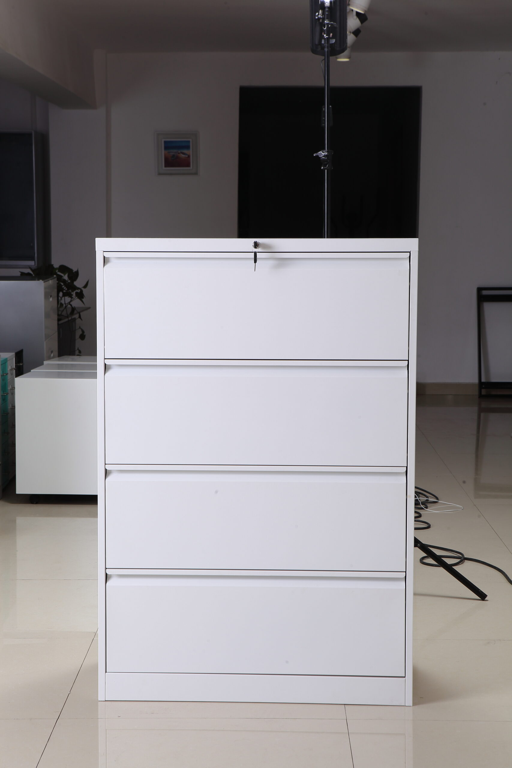 Lateral 4 Drawer Filing Cabinet