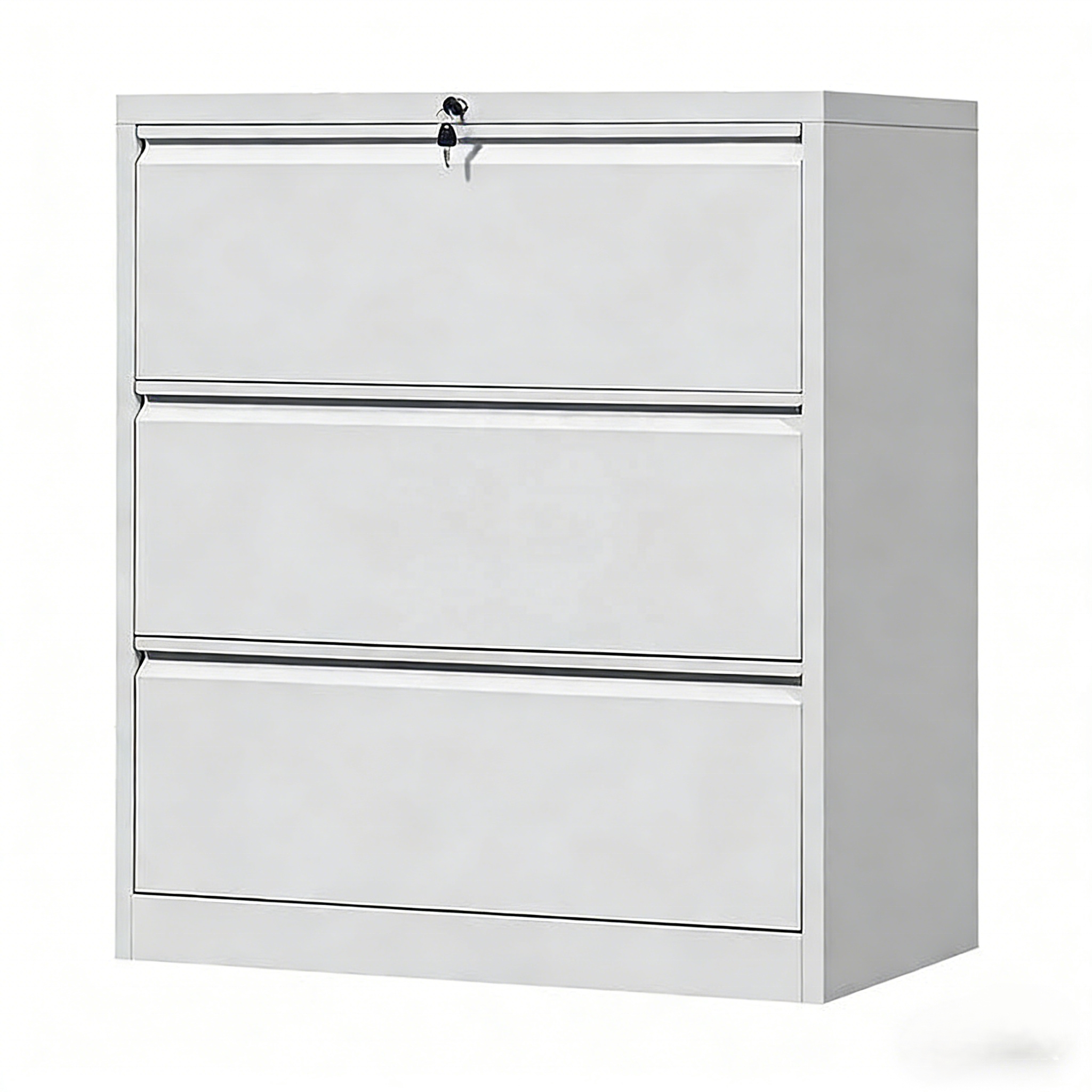 Metal 3 Drawer Filing Cabinet