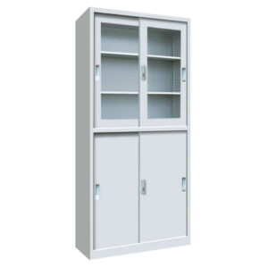 Sliding Glass Metal Door File Cabinet