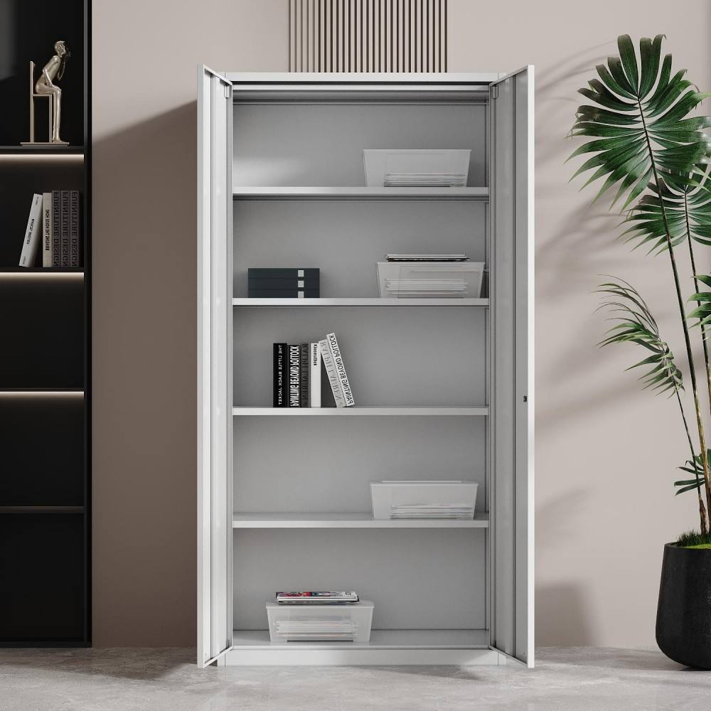 2 Door Office File Cabinet - Image 4