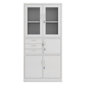 Steel Storage Cabinet with Safe Box