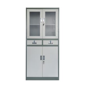 4 Door Tall Storage Metal Cabinet