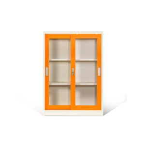 Half Height Sliding Door Steel Storage Cabinet