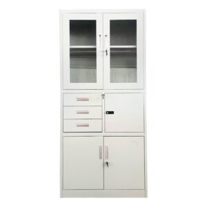 Steel Storage Cabinet with Safe Box
