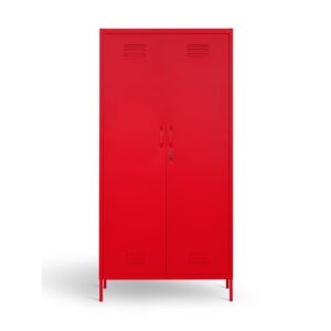 Home 2-Door Metal Wardrobe