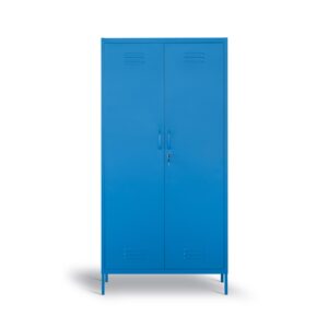 Metal 2-Door Wardrobe