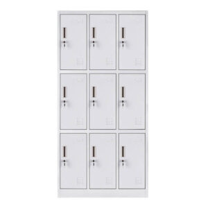 9 Door Metal Locker