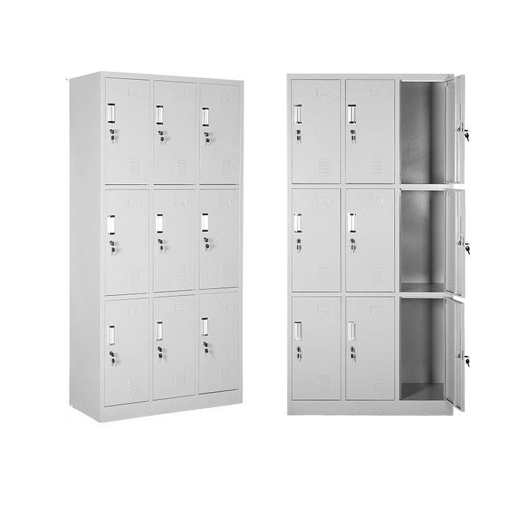 9 Door Metal Locker - Image 2