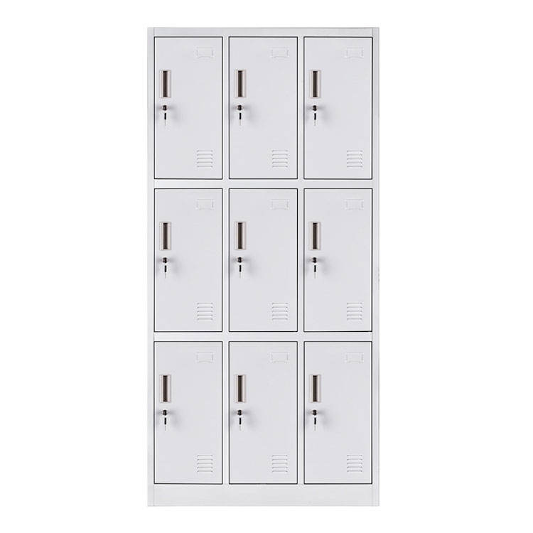 9 Door Metal Locker