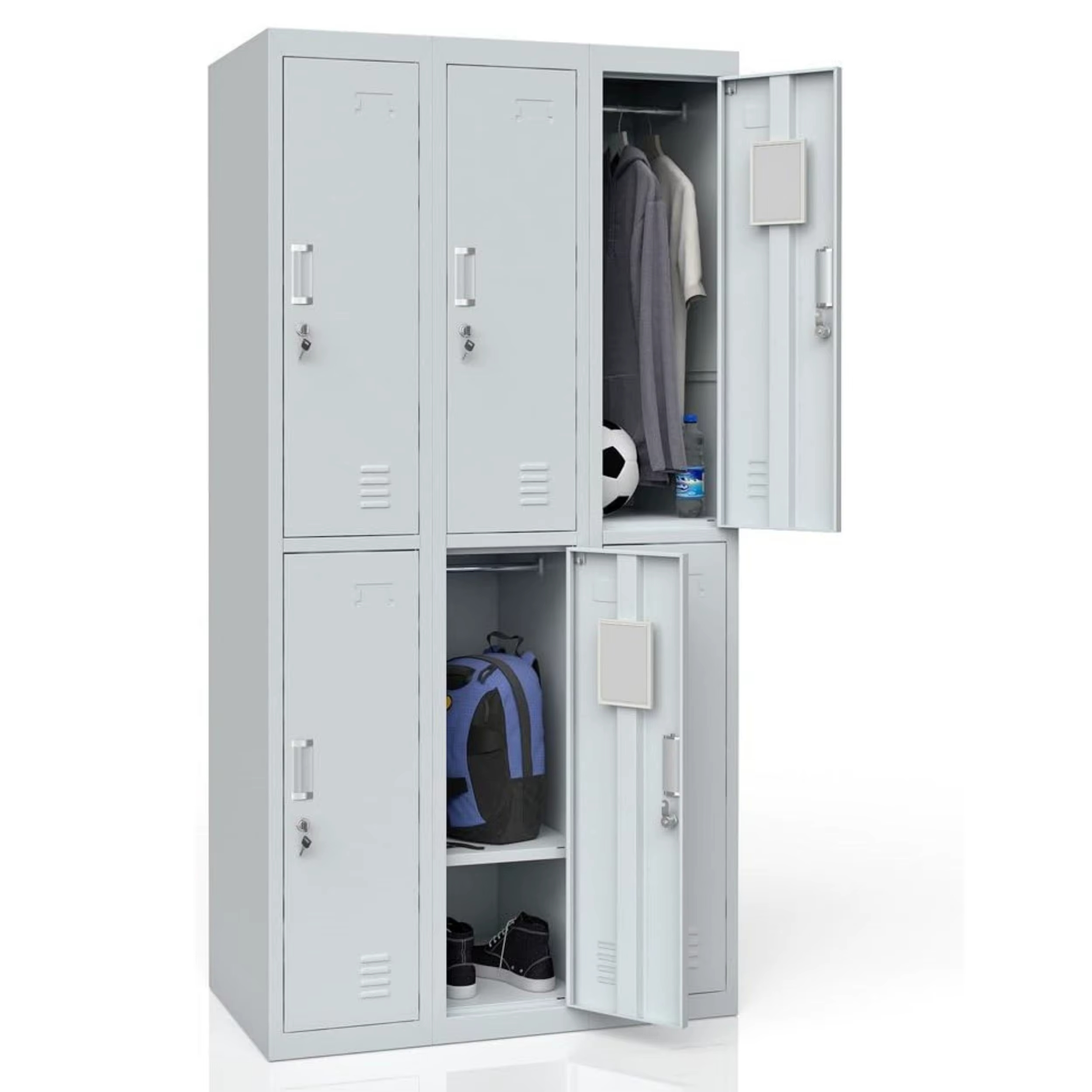 9 Door Metal Locker - Image 6