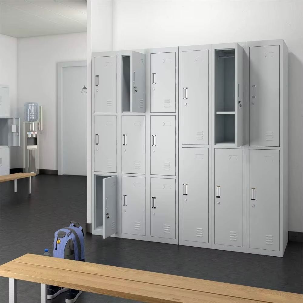 9 Door Metal Locker - Image 7