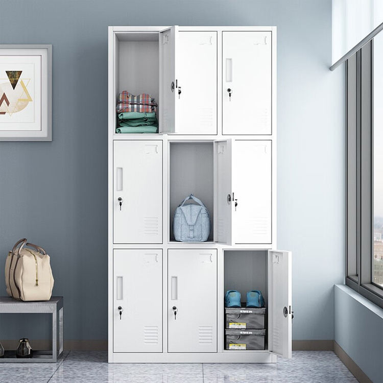 Metal 9 Door Metal Locker